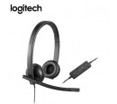 AUDIFONO C/MICROF. LOGITECH B2B H570E USB STEREO BLACK (981-000574)